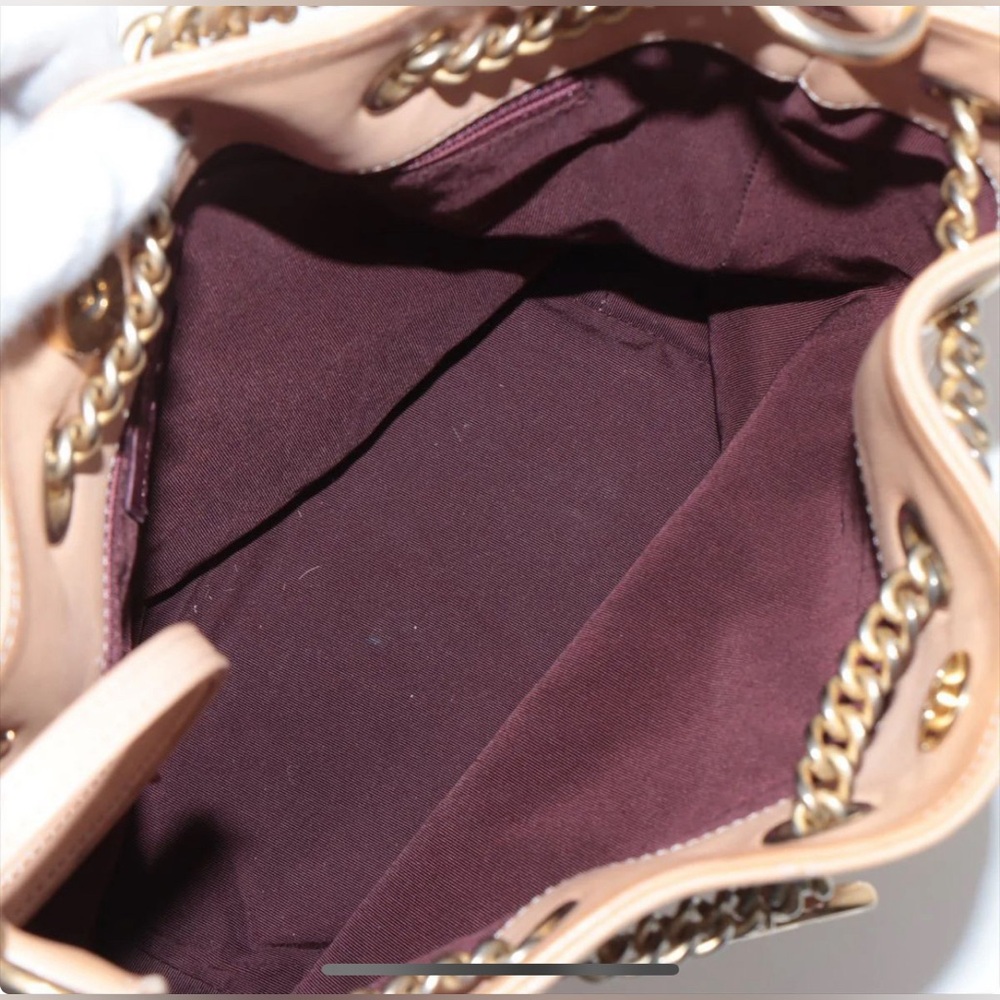 Chanel Matelasse Drawstring Chain Two-Way Shoulder Bag in Beige - Picture 4 of 7